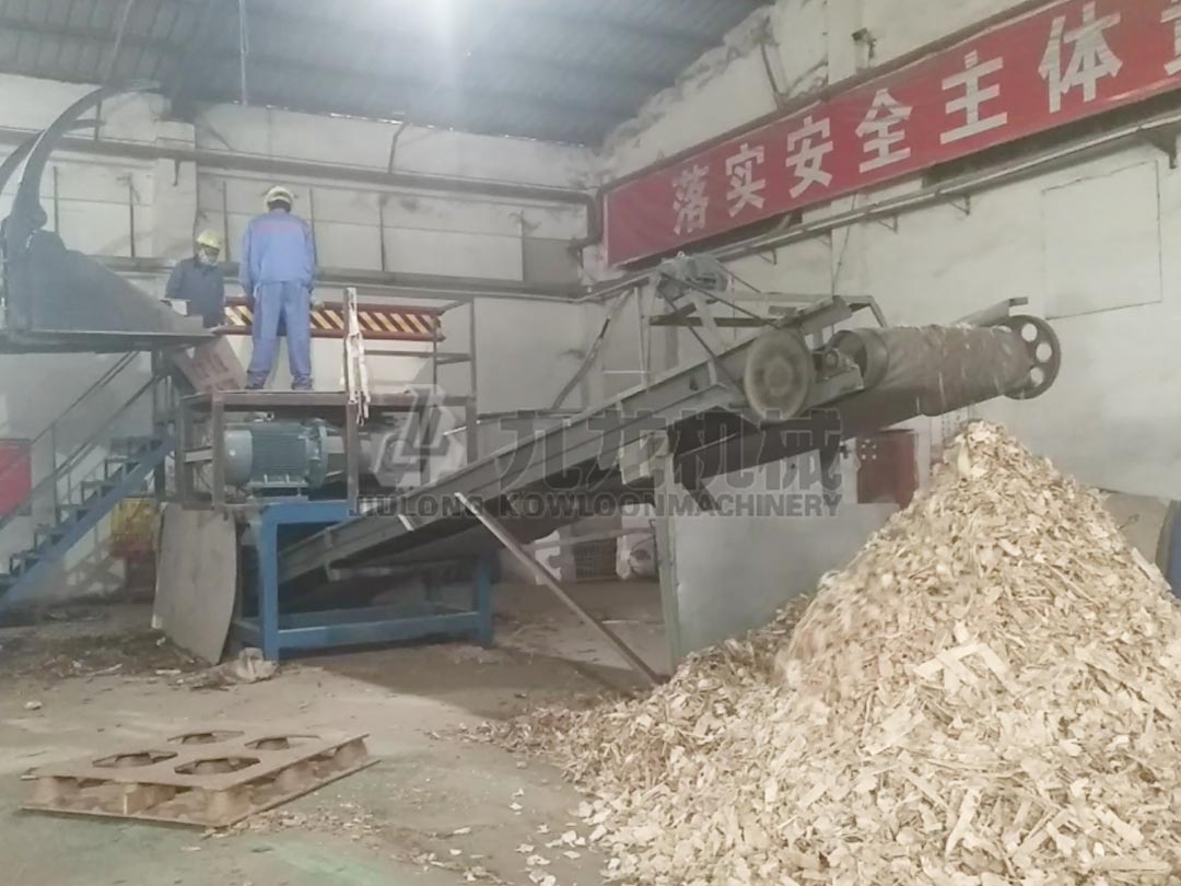 深圳木托盤撕（sī）碎處理項目