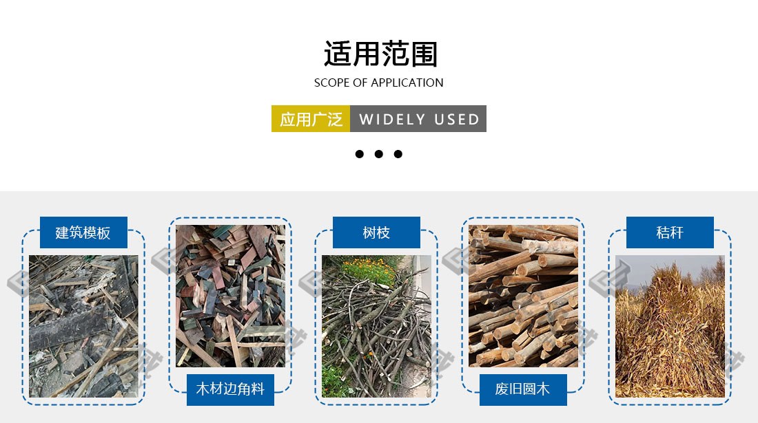 鼓式削片機適用範圍