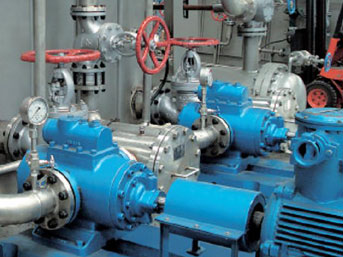 三螺杆泵安裝現場