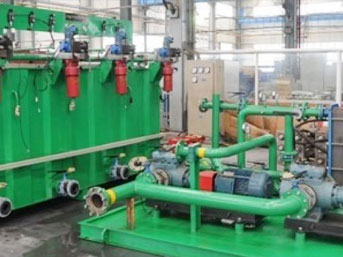 三螺（luó）杆泵安裝現（xiàn）場