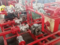 圓弧泵安裝現（xiàn）場